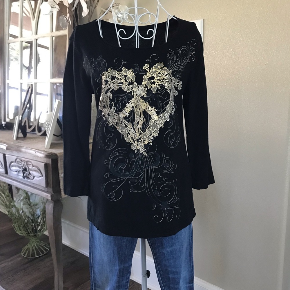 B.R.B. Long sleeve T-Shirt, Size Medium